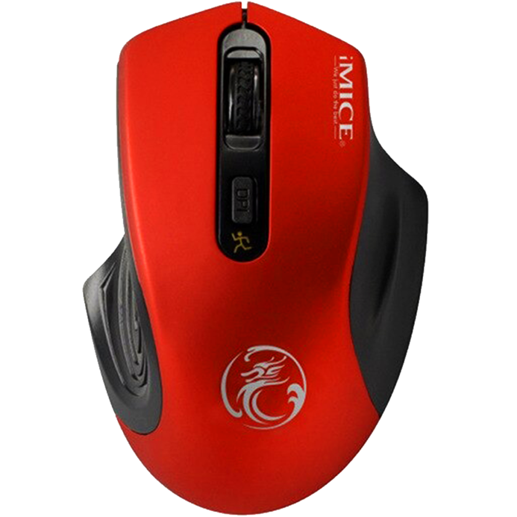 Mouse Alámbrico Gamer Imice Botón de Fuego Rápido Iluminación RGB - Demy
