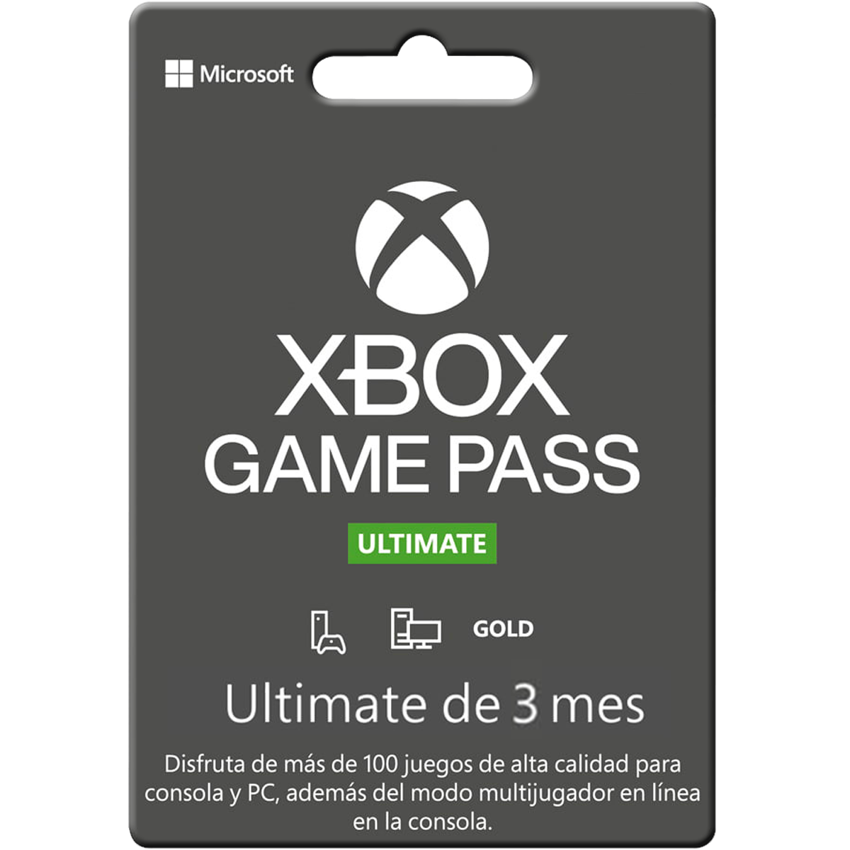 Xbox Game Pass Ultimate 3 Meses (México)